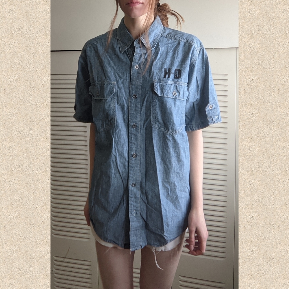 Harley-Davidson Denim button-up